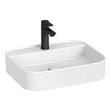 JIKA H8183620001111 - Lavatório de bancada ASTRA 50x40 cm cerâmica/branco