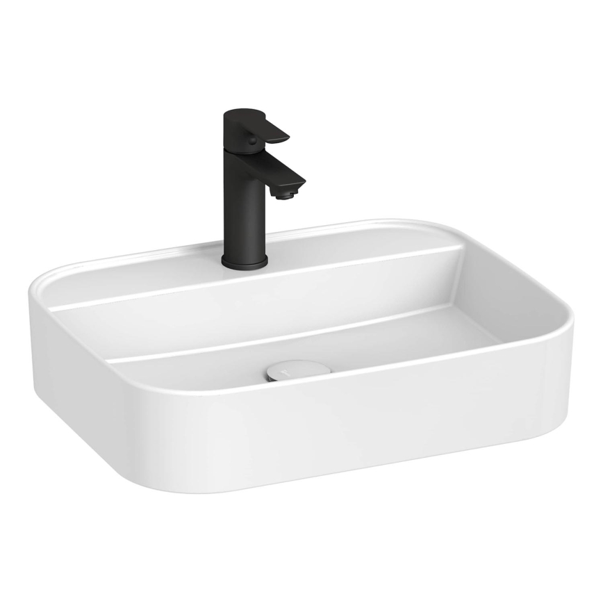 JIKA H8183620001111 - Lavatório de bancada ASTRA 50x40 cm cerâmica/branco