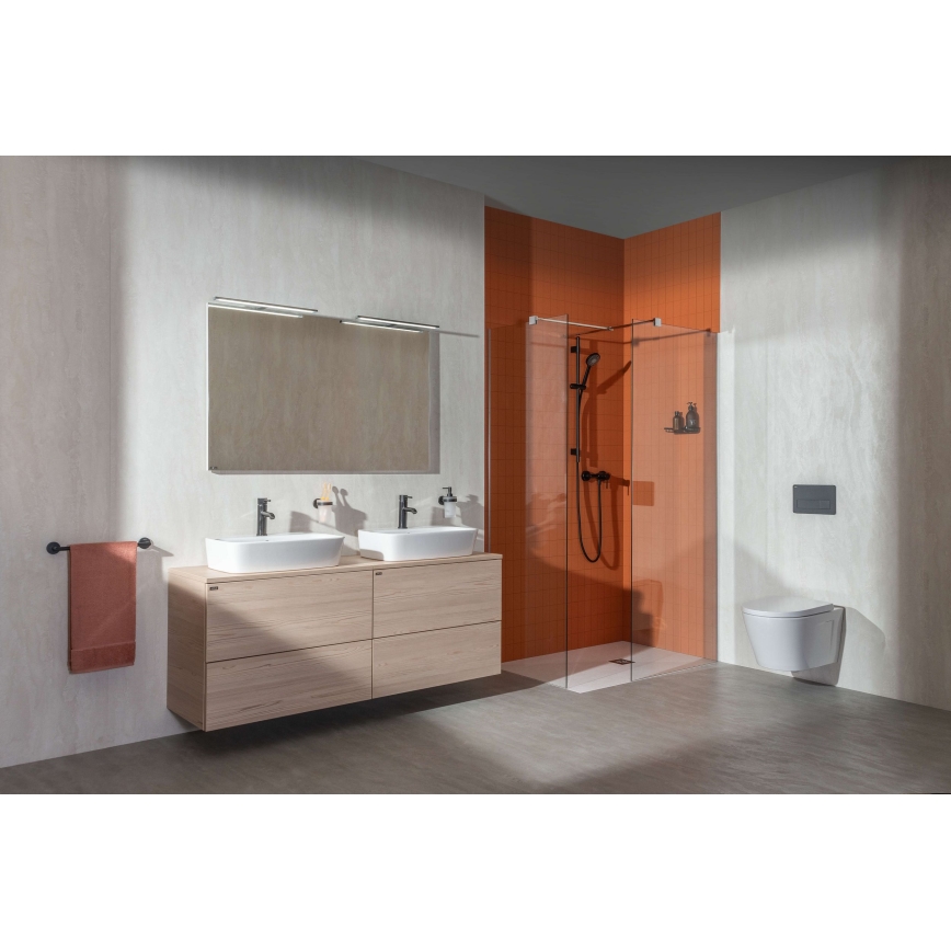 JIKA H8183827571041 - Lavatório de bancada LYRA 55x40 cm cerâmica/branco mate