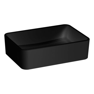JIKA H8184237161121 - Lavatório de bancada CUBITO 50x35 cm cerâmica/mate preto
