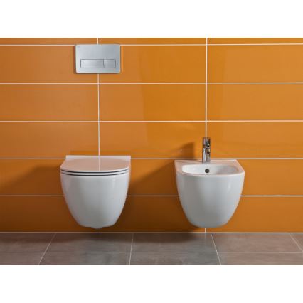 JIKA H8317120003021 - Bidé de parede MIO cerâmica/branco