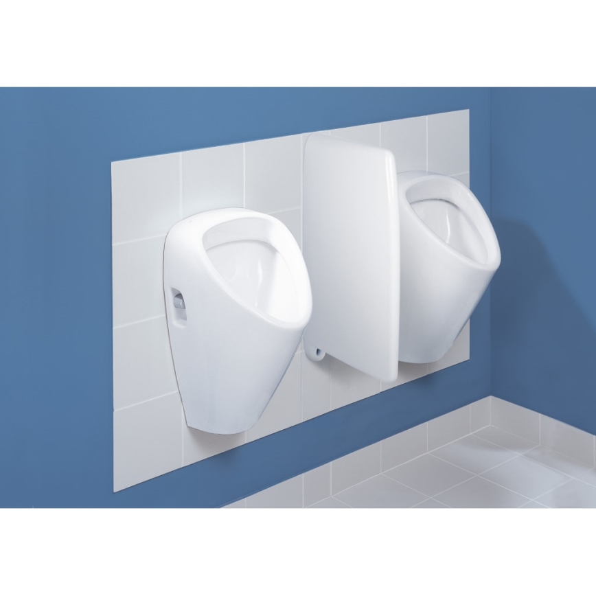 JIKA H8430700004901 - Urinol com sensor GOLEM 230V entrada interna, descarga traseira cerâmica/branco