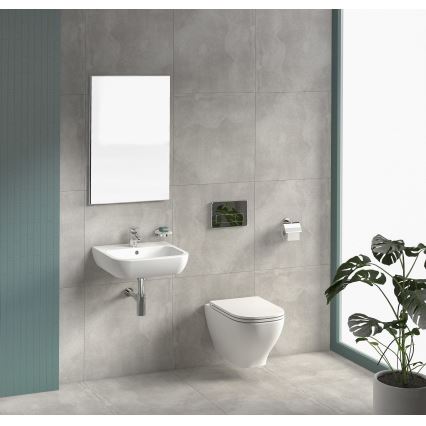 JIKA H8666180000001 - Sanita suspensa DEEP cerâmica/branco + Assento SoftClose DEEP duroplástico/branco