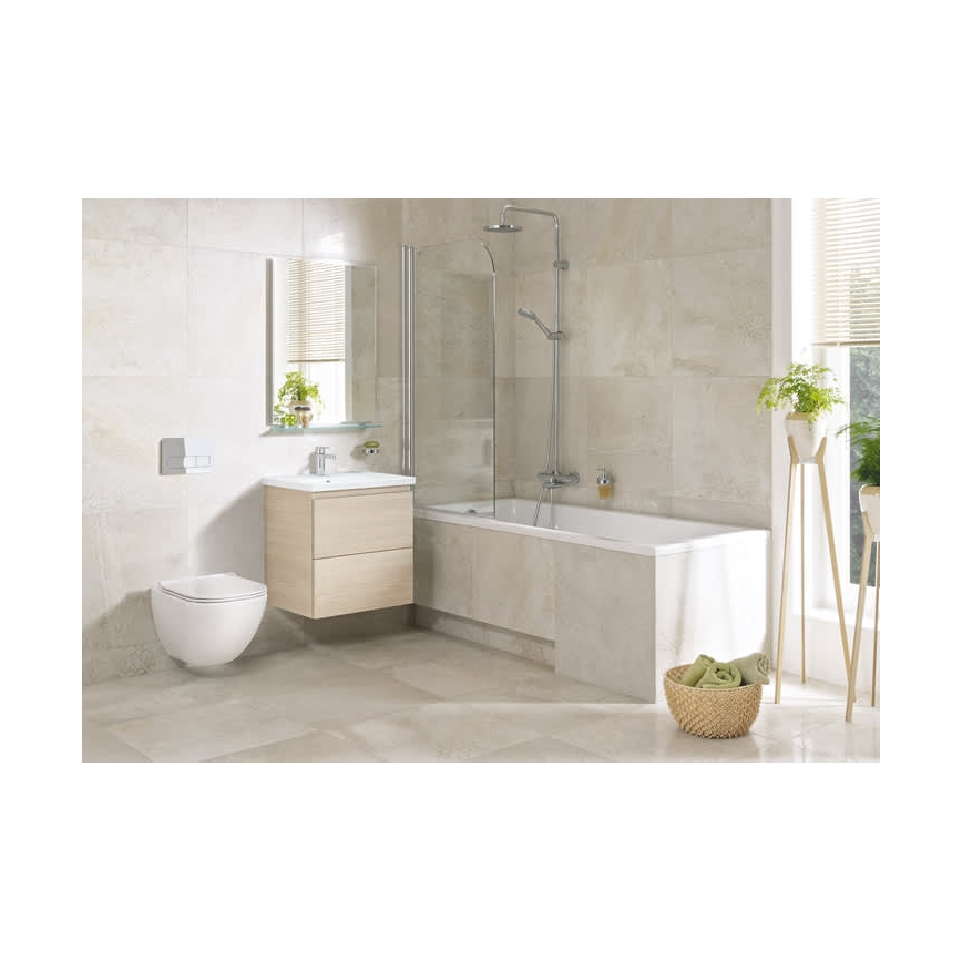 JIKA H8667180000001 - Sanita suspensa MIO cerâmica/branco + Assento sanitário SoftClose MIO duroplástico/branco