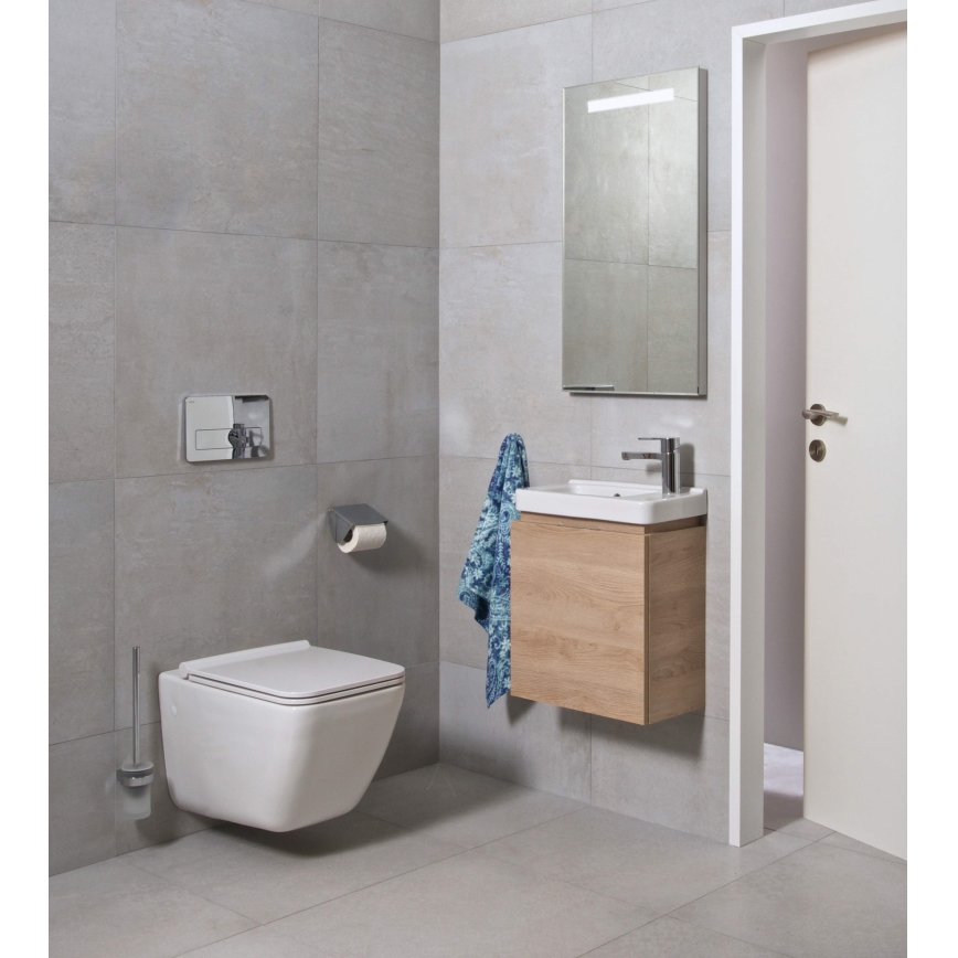 JIKA H8669540000001 - Vaso sanitário suspenso PURE cerâmica/branco + Assento sanitário SoftClose PURE duroplástico/branco