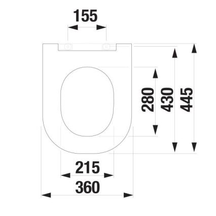JIKA H8917160000631 - Assento de sanita SoftClose MIO duroplast/branco
