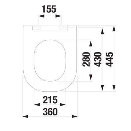 JIKA H8917167570631 - Assento de sanita SoftClose MIO duroplast/branco