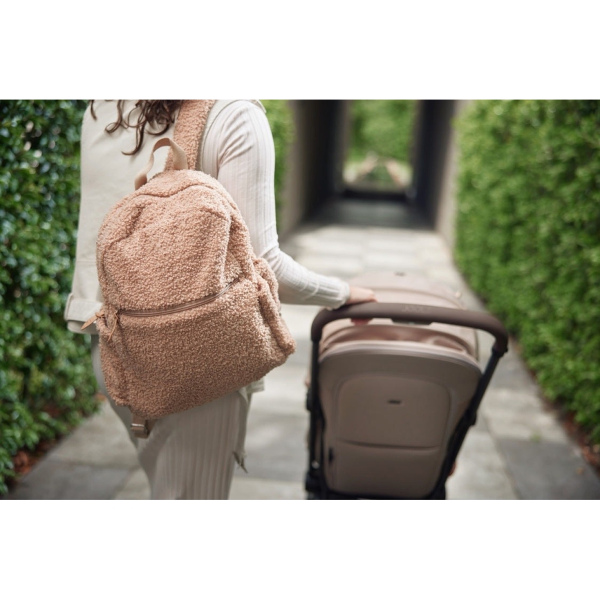 Jollein - Mochila para muda de roupa bege