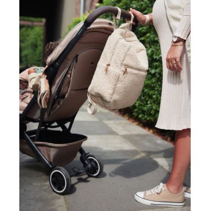 Jollein - Mochila para muda de roupa creme