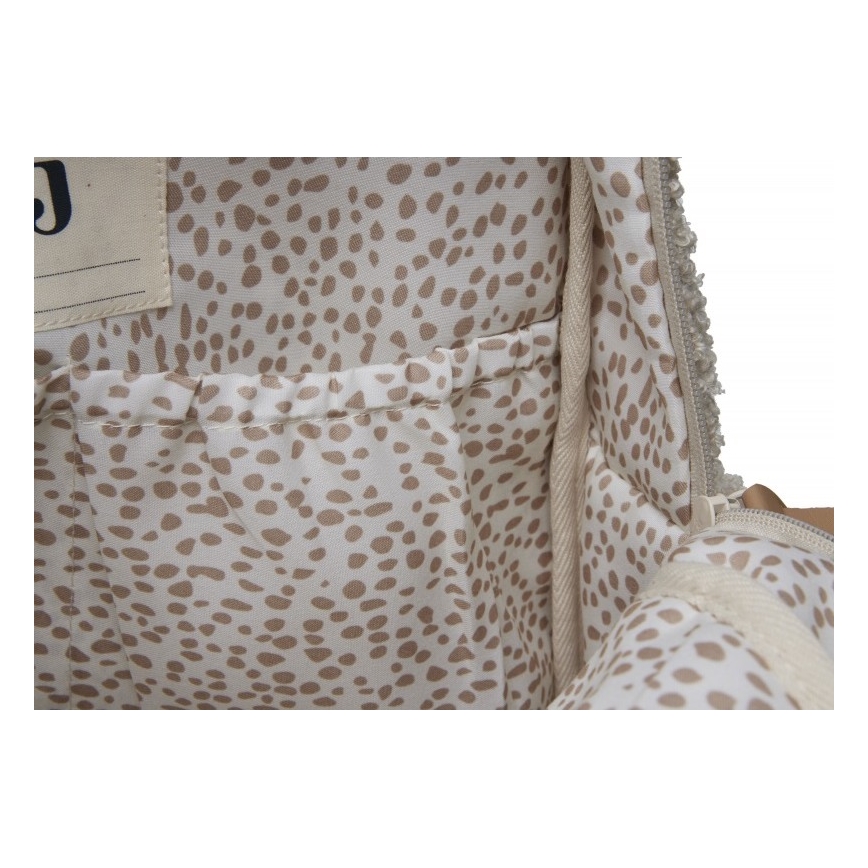 Jollein - Mochila para muda de roupa creme