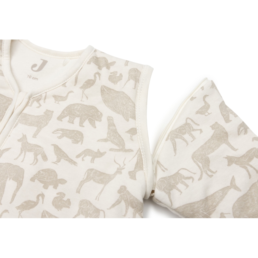 Jollein - Saco de dormir 2em1 3-9 meses 3 TOG Animals Nougat