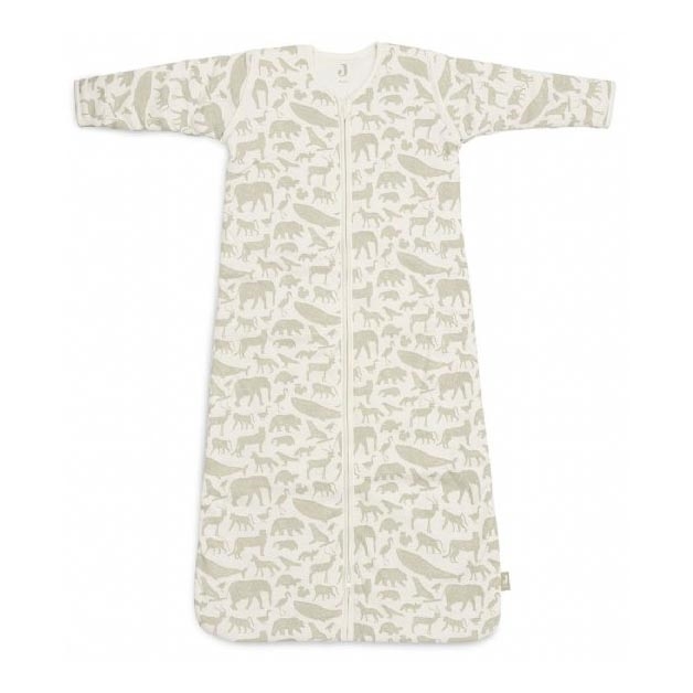 Jollein - Saco de dormir 2em1 3-9 meses 3 TOG Animals Olive Green