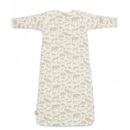 Jollein - Saco de dormir 2em1 3-9 meses 3 TOG Animals Olive Green