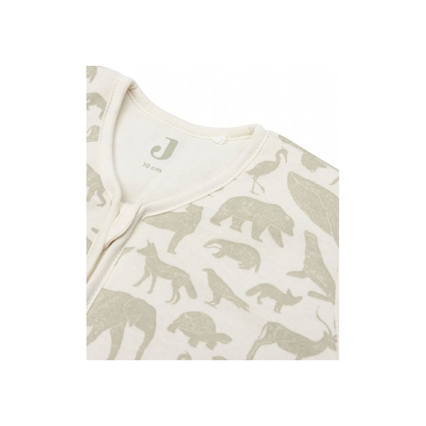 Jollein - Saco de dormir 2em1 3-9 meses 3 TOG Animals Olive Green