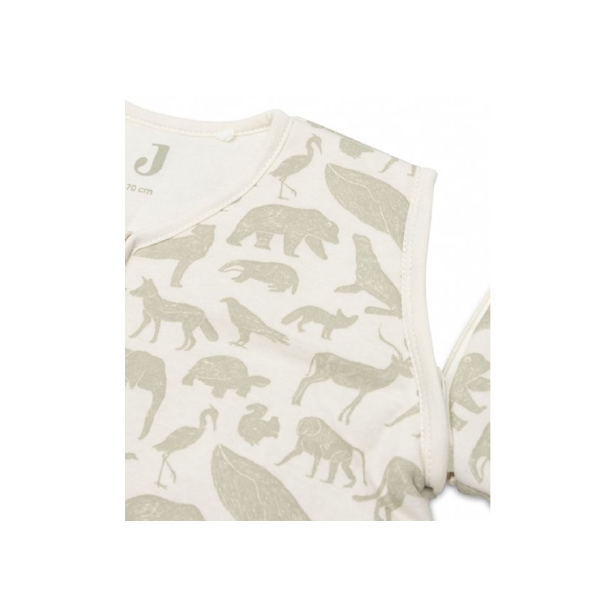 Jollein - Saco de dormir 2em1 3-9 meses 3 TOG Animals Olive Green