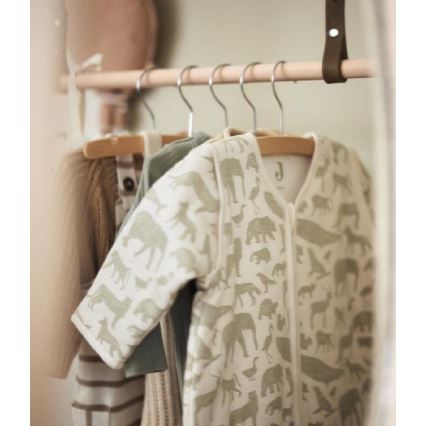 Jollein - Saco de dormir 2em1 6-18 meses 3 TOG Animals Nougat