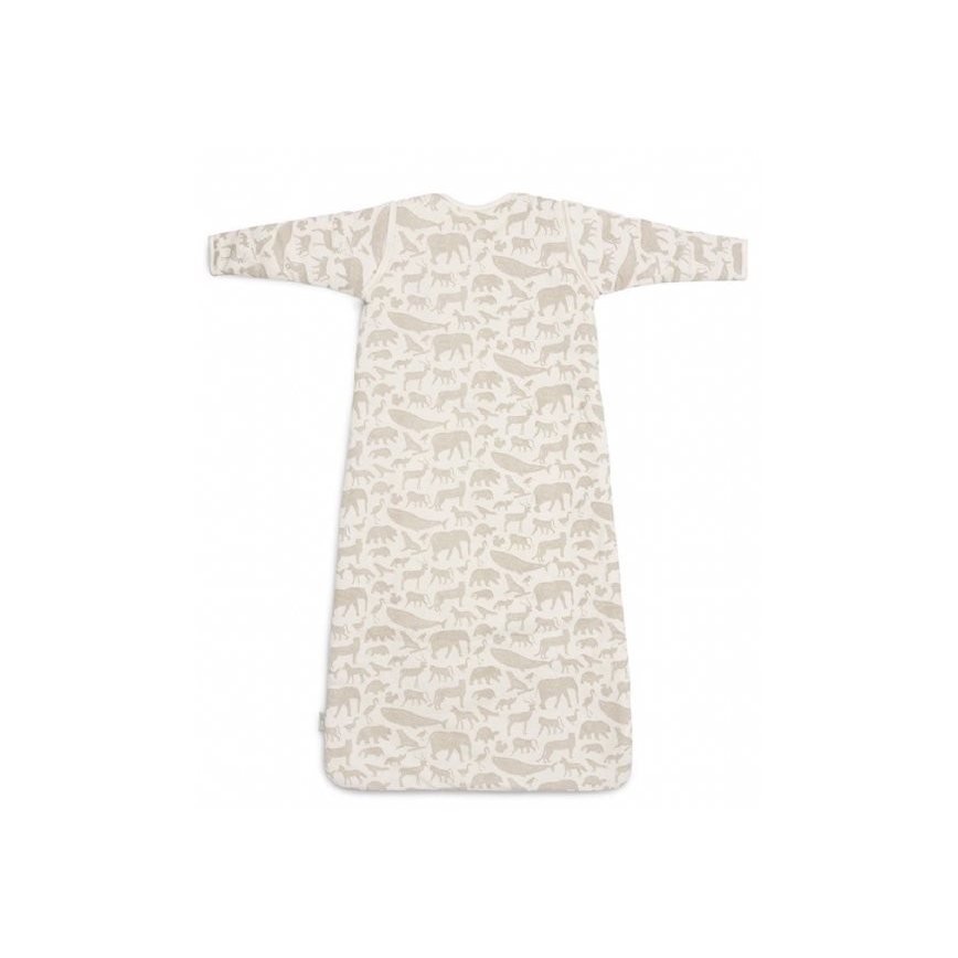 Jollein - Saco de dormir 2em1 6-18 meses 3 TOG Animals Nougat