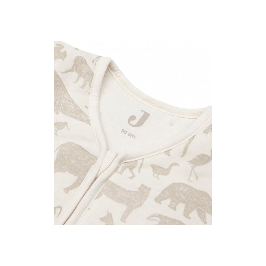 Jollein - Saco de dormir 2em1 6-18 meses 3 TOG Animals Nougat