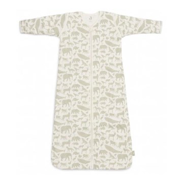 Jollein - Saco de dormir 2em1 6-18 meses 3 TOG Animals Olive Green