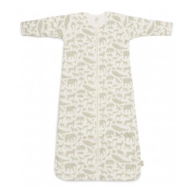 Jollein - Saco de dormir 2em1 6-18 meses 3 TOG Animals Olive Green