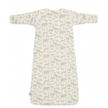 Jollein - Saco de dormir 2em1 6-18 meses 3 TOG Animals Olive Green