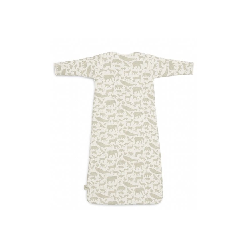 Jollein - Saco de dormir 2em1 6-18 meses 3 TOG Animals Olive Green