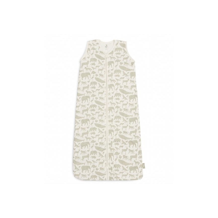 Jollein - Saco de dormir 2em1 6-18 meses 3 TOG Animals Olive Green