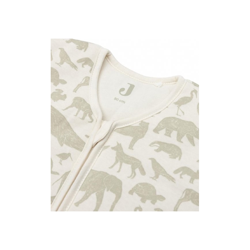 Jollein - Saco de dormir 2em1 6-18 meses 3 TOG Animals Olive Green