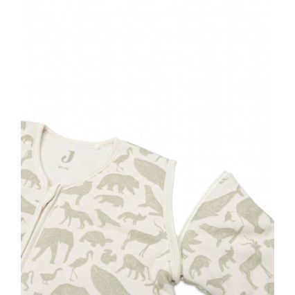 Jollein - Saco de dormir 2em1 6-18 meses 3 TOG Animals Olive Green