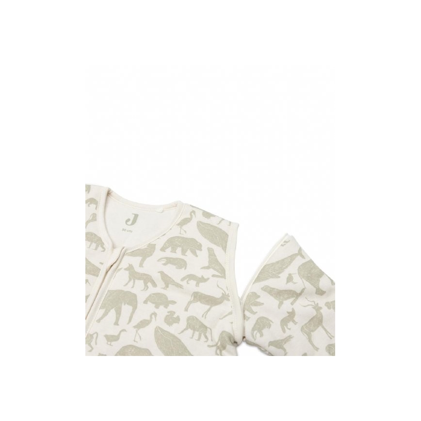 Jollein - Saco de dormir 2em1 6-18 meses 3 TOG Animals Olive Green