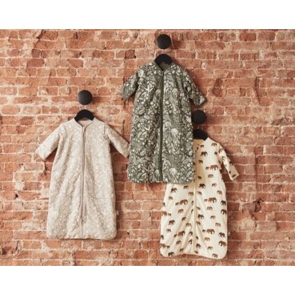 Jollein - Saco de dormir 2em1 6-18 meses 3 TOG Botanical Leaf Green