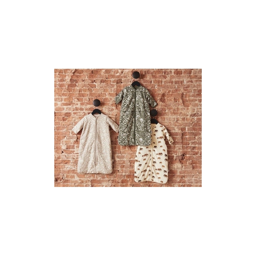 Jollein - Saco de dormir 2em1 6-18 meses 3 TOG Botanical Leaf Green