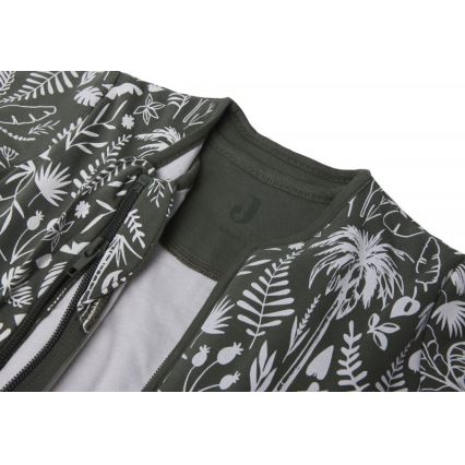 Jollein - Saco de dormir 2em1 6-18 meses 3 TOG Botanical Leaf Green