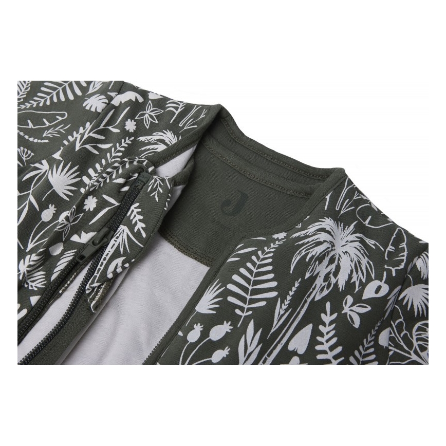 Jollein - Saco de dormir 2em1 6-18 meses 3 TOG Botanical Leaf Green