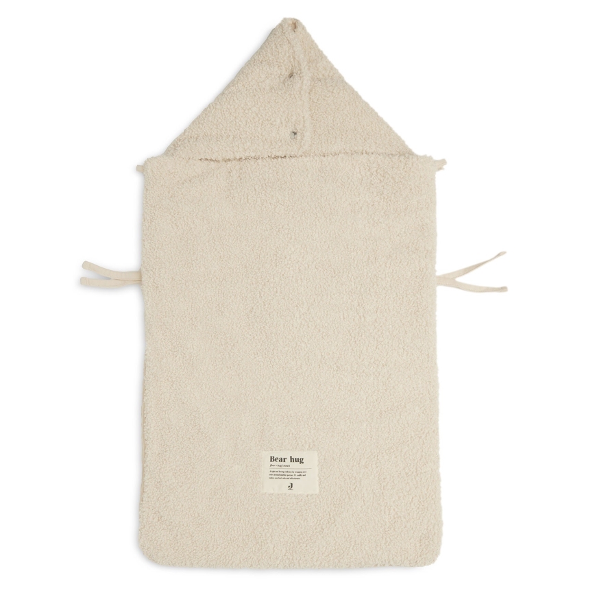 Jollein - Saco para assento de automóvel BOUCLE 42x82 cm Boucle Naturel
