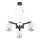 Jupiter 1058 LN3 - Candelabro pendente LINEA 3xE27/60W/230V