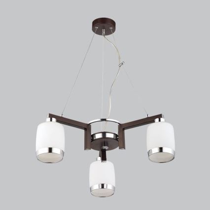 Jupiter 1058 LN3 - Candelabro pendente LINEA 3xE27/60W/230V