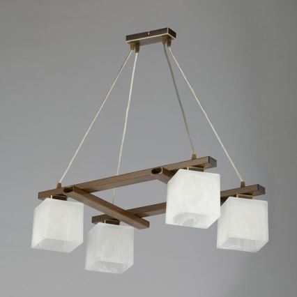 Jupiter 1093 - PO4 - Candelabro pendente POLA 4xE27/60W/230V