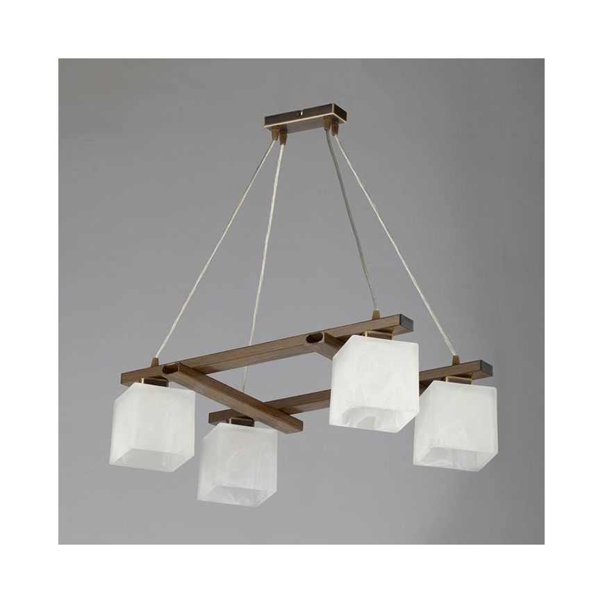 Jupiter 1093 - PO4 - Candelabro pendente POLA 4xE27/60W/230V