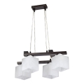 Jupiter 1099 - PO 4 p - Candelabro pendente POLA 4xE27/60W/230V wenge
