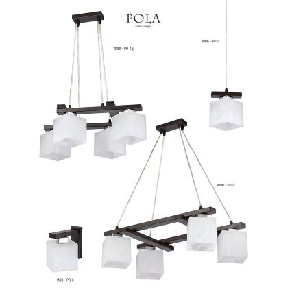 Jupiter 1100 - POK - Luz de parede POLA 1xE27/60W/230V