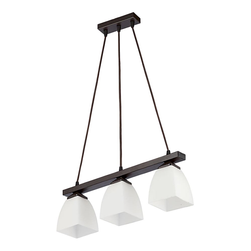 Jupiter 1111 - AB3 - Candelabro pendente ALBA 3xE27/60W/230V