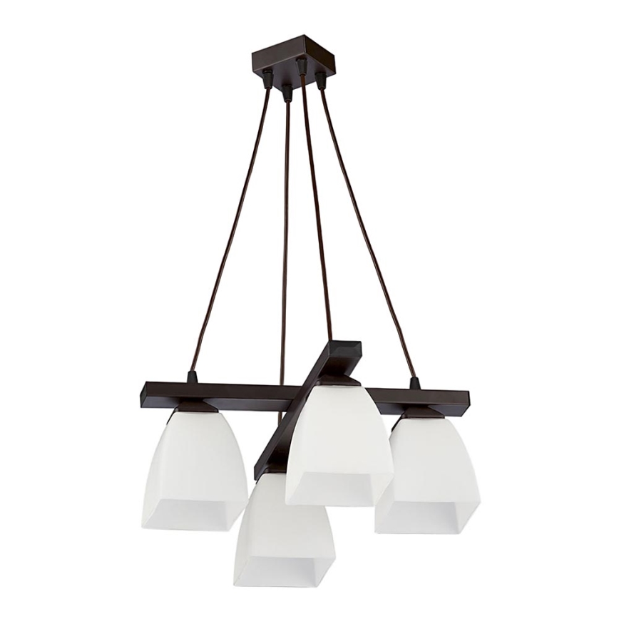 Jupiter 1112 - AB4 - Candelabro pendente ALBA 4xE27/60W/230V