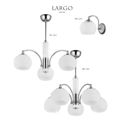 Jupiter 1131 - LO3 - Luz pendente LARGO 3xE27/60W/230V