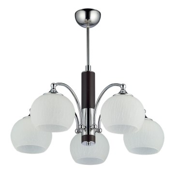 Jupiter 1135 - LO5VE - Luz pendente LARGO 5xE27/60W/230V
