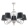 Jupiter 1159 - AK5 - Luz pendente ARKADA 5xE27/60W/230V