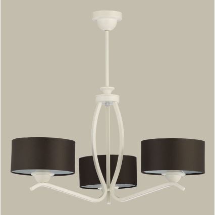 Jupiter 1191 - KS 3 - Luz pendente KASZMIR 3xE27/60W/230V