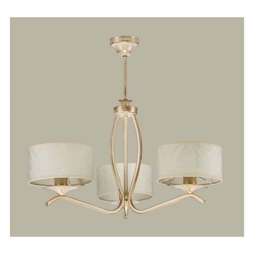 JUPITER 1274-KS3E - Candelabro KASZMIR 3xE27/60W