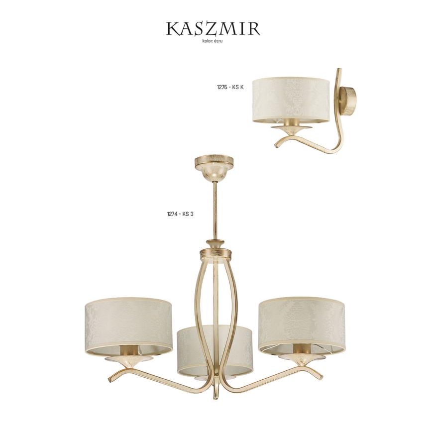 JUPITER 1277-KSLE - Lâmpada de mesa KASZMIR 1xE27/60W
