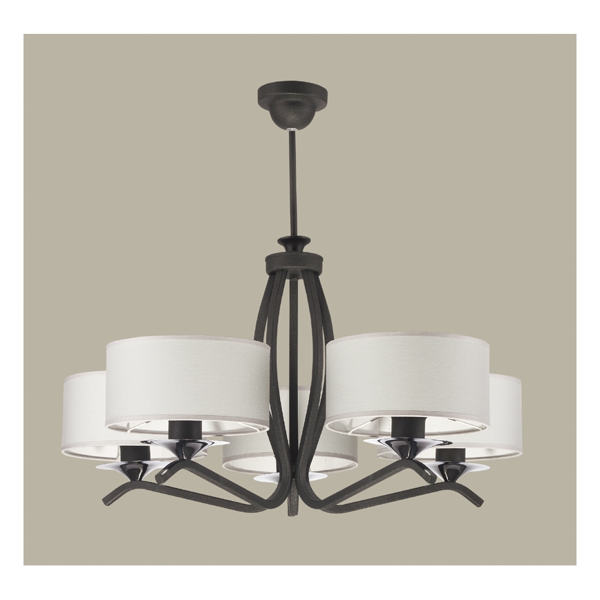 JUPITER 1279-KS5G - Candelabro KASZMIR 5xE27/60W